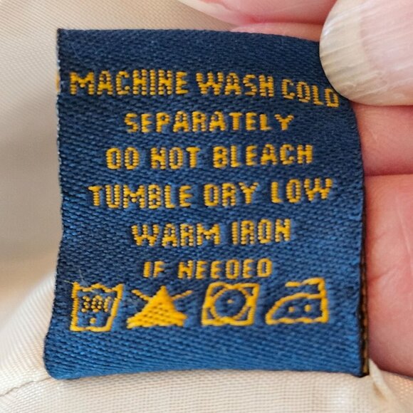 Millard Fillmore Anthropologie Field Artillery Jacket Tan Medium Silk, Cotton - Picture 11 of 13